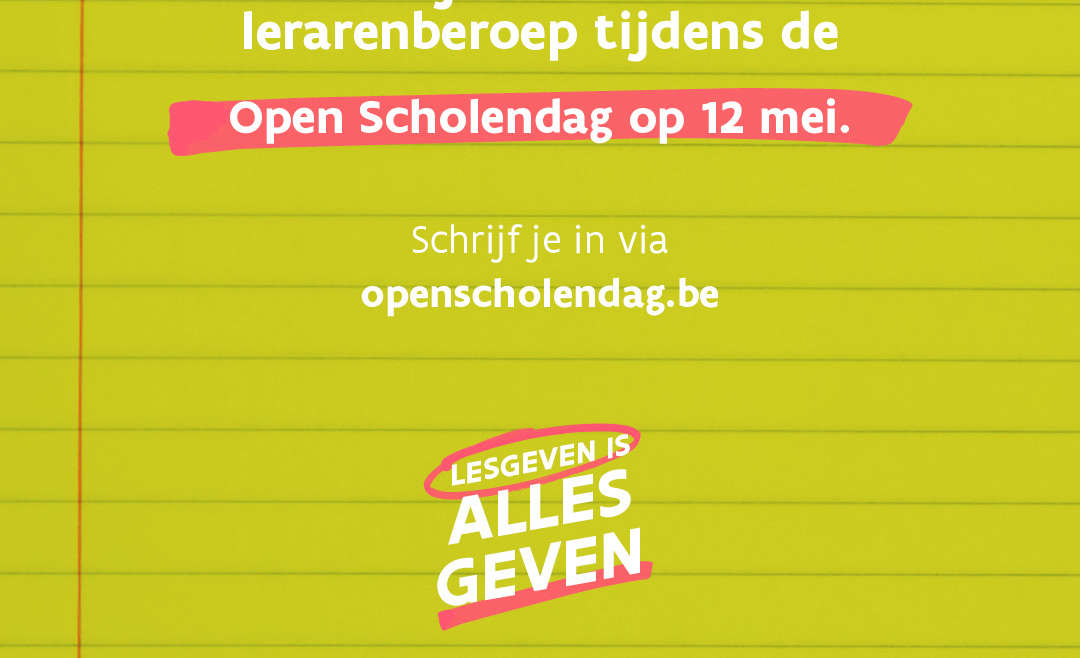 GO! TA Den Biezerd neemt deel aan eerste editie van Open Scholendag