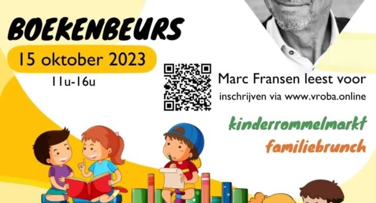 Vriendenkring GO! basisschool De Blokkendoos organiseert boekenbeurs met Marc Fransen
